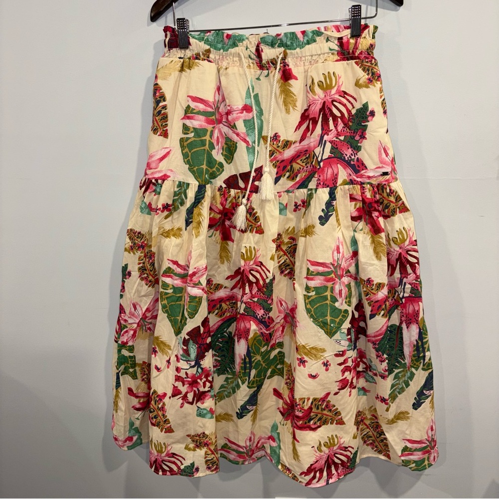 Floral Print Women's Skirt